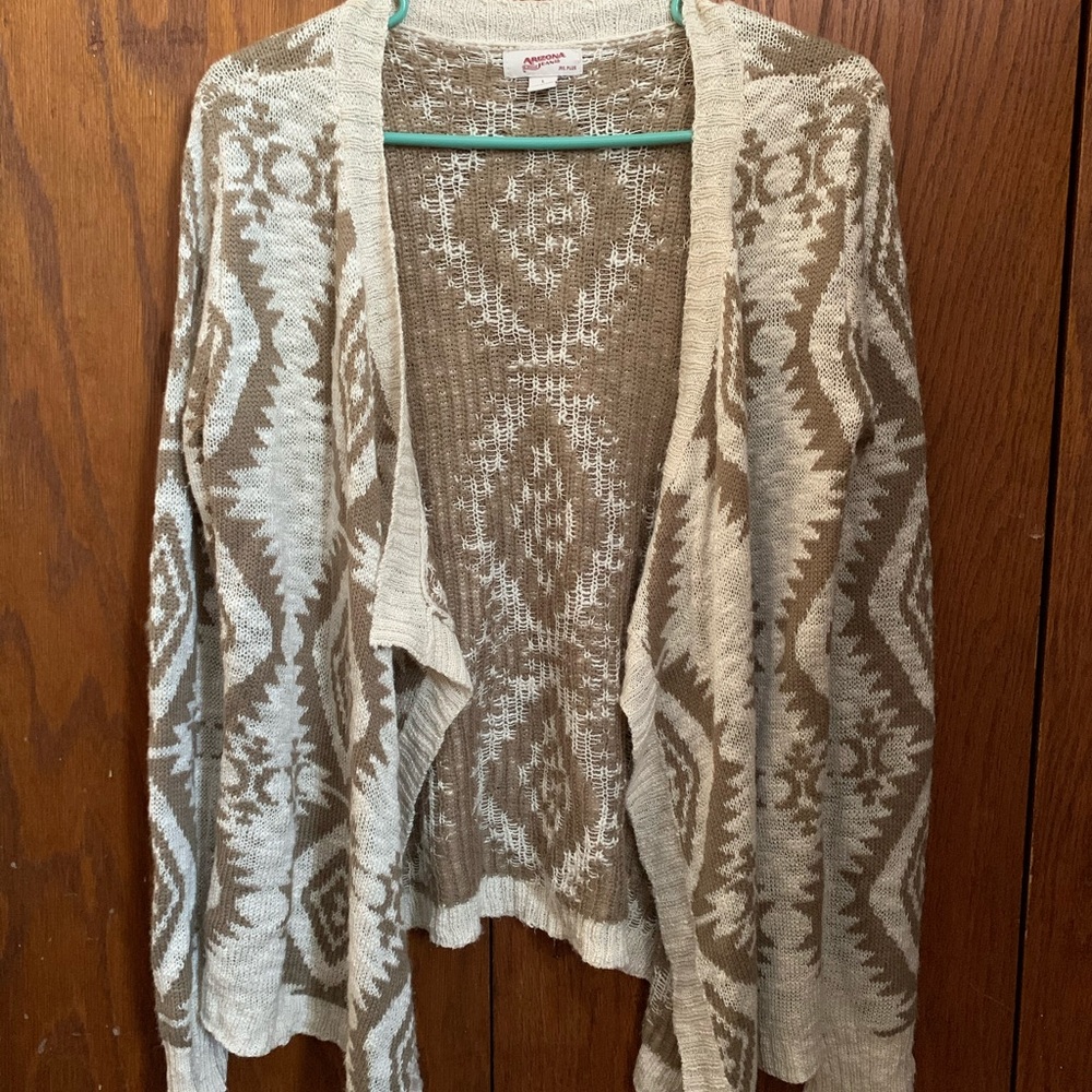 Large cardigan